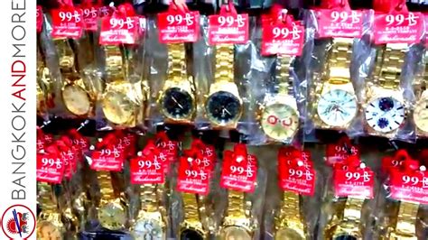 bangkok shopping fake watches|designer counterfeit shopping in bangkok.